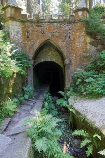 West portal Schwarzenberg alluvial canal