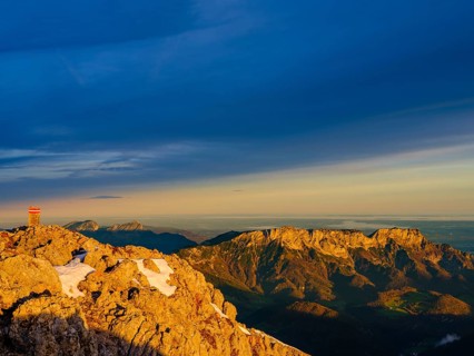 Sunrise in the Berchtesgaden Alps