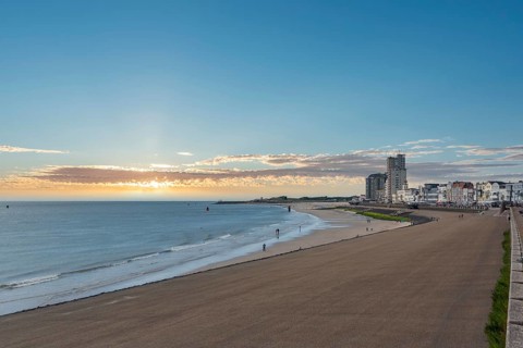 Cityscape on the Grand Boulevard of Vlissingen