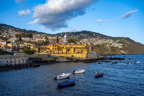 View of Forte de Sao Tiago fortress