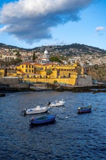 View of Forte de Sao Tiago fortress