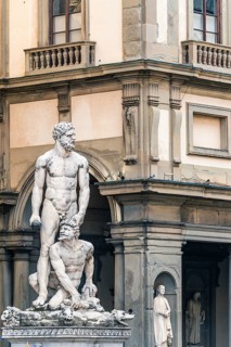 Statue of Hercules and Cacus in the Piazza della Signoria