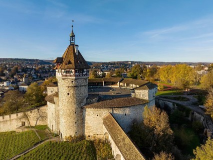 The Munot town fortress in the centre of Schaffhausen Canton Schaffhausen