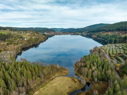 The Seebach flows into the Titisee