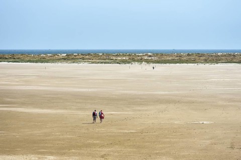 The Kniepsand sandbank off Wittduen