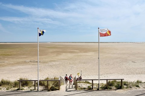 The Kniepsand sandbank off Wittduen
