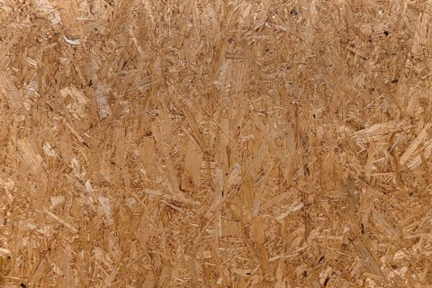 Structure of a chipboard