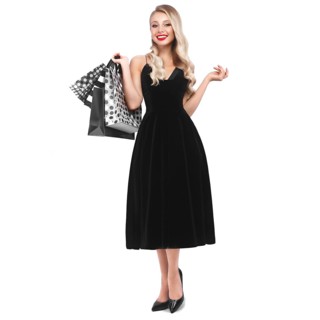 Beautiful girl with Hollywood locks