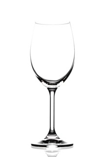 Empty wine glass. isolated on a white background