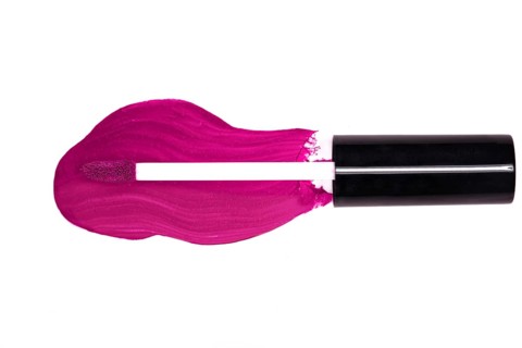 Liquid lipstick isolate on a white background