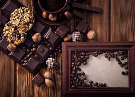 Roasted coffee beans