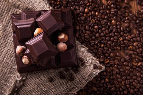 Roasted coffee beans