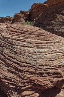 Exfoliating Navajo Sandstone at Horseshoe Bend