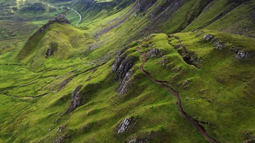 Bizarre Rock World of Quiraing