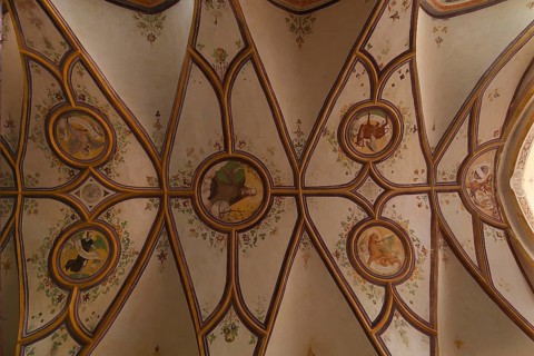 Ceiling vault of the Walburgis Chapel