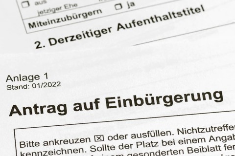 Application for naturalisation