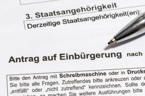 Application for naturalisation
