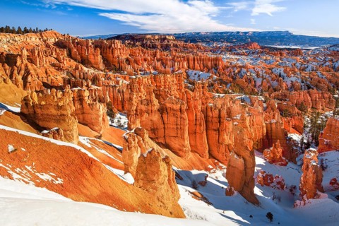 Bryce Canyon in winter