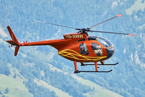 Vintage helicopter