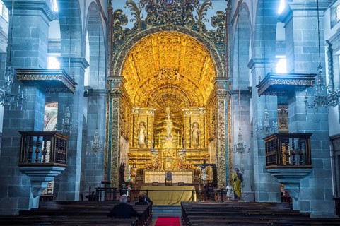 Church of St. Joseph in the historic town of Ponta Delgada