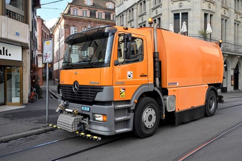 Commercial vehicle Street cleaning