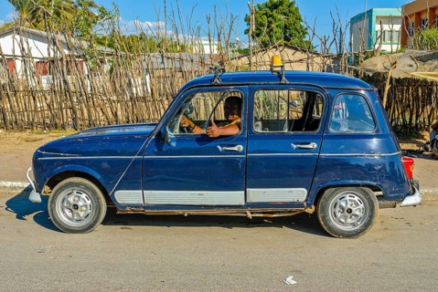Old taxi