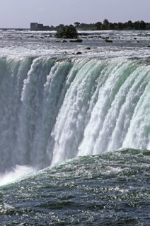 The Horseshoe Falls at Niagra Falls