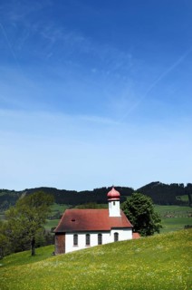 Chapel near Weitnau in Allgaeu