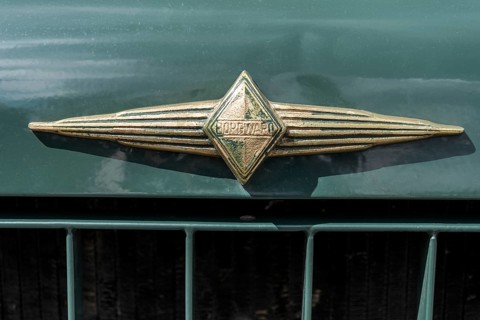 Logo on bonnet