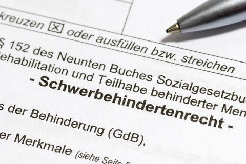 Application for severe disability