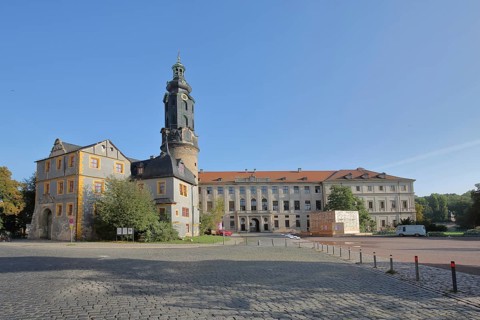 Baroque City Palace with Palace Tower and Bastille