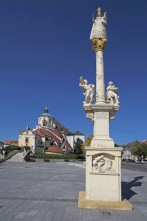 Calvary Square with Haydn Church