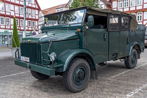 Vintage car Borgward B 2000 AO