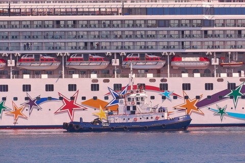 Tugboats on the side