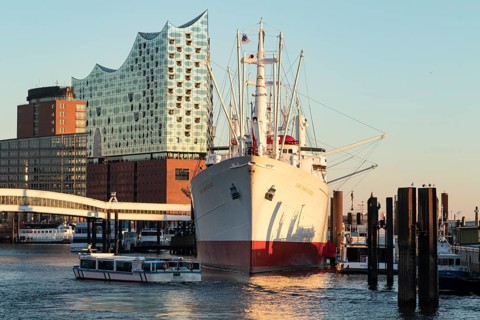 Launch for harbour tours