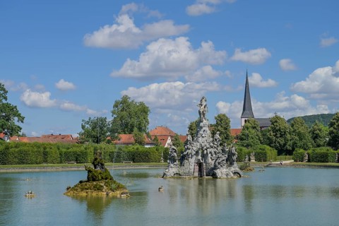 Large lake with Parnassus