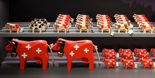 Trauffer wooden cows