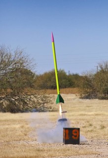 Model Rocket Launch
