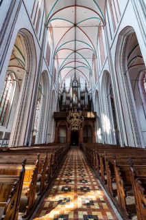 Interior of the Schwerin cathedral