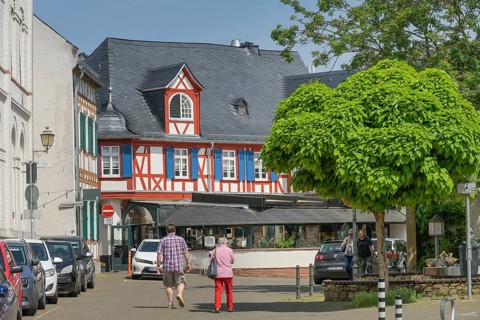 Half-timbered house