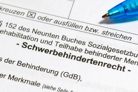 Application for severe disability