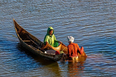 Manakara on the east coast of Madagascar