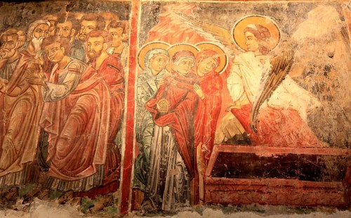 Barn-roofed churches in the Troodos Mountains on Cypriot Orthodox churches