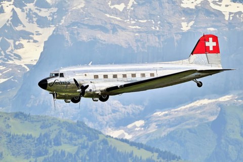 Vintage aircraft DC3