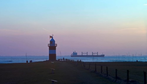 Wremertief in the district of Cuxhaven