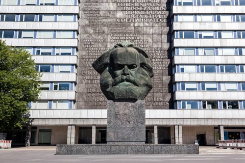 Karl Marx Monument Chemnitz