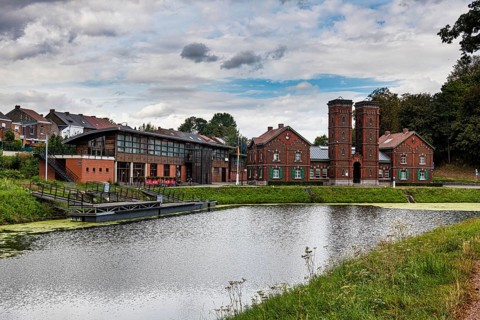 Strepy-Bracquegnies Unesco world heritage site Boat Lifts on the Canal du Centre