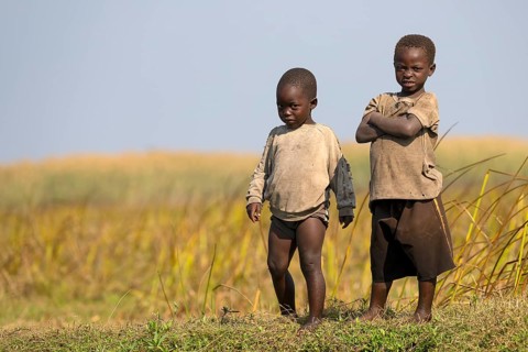 Children look sceptical