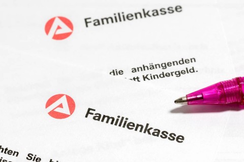 Form for child benefit