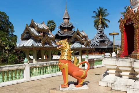 Buddhist Temple Wat Hua Wiang